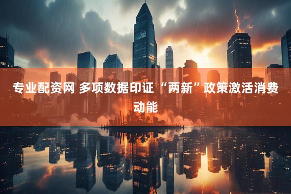 专业配资网 多项数据印证 “两新”政策激活消费动能